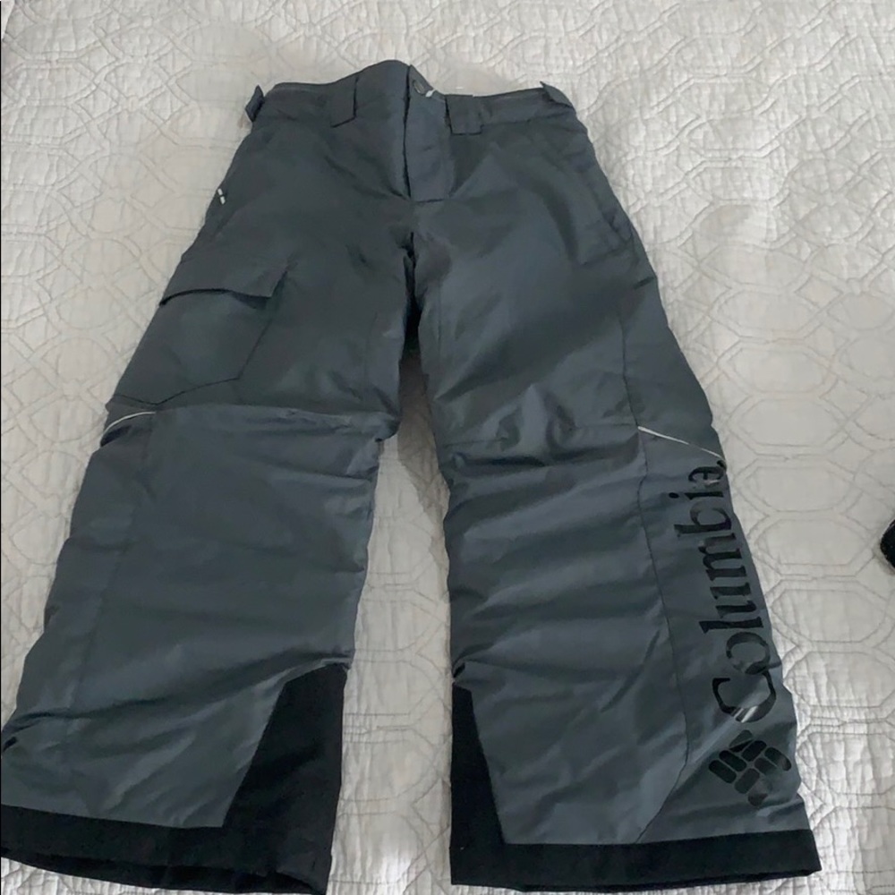Columbia boys  snow pants  Omni-tech size S  (8)